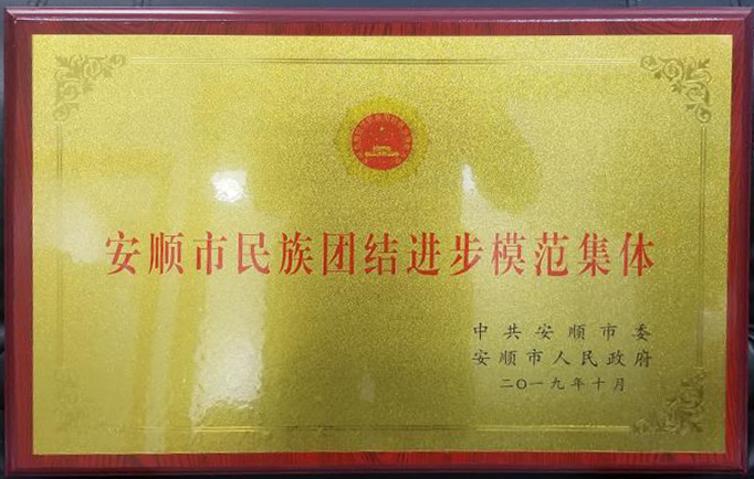 安順市民族團結進(jìn)步模范集體